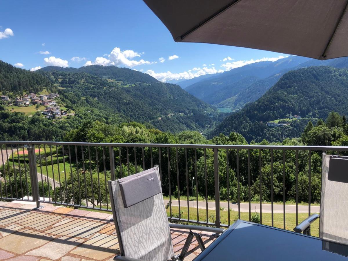 B And B Nonna Rosa Vista Lagorai Capriana Bagian luar foto