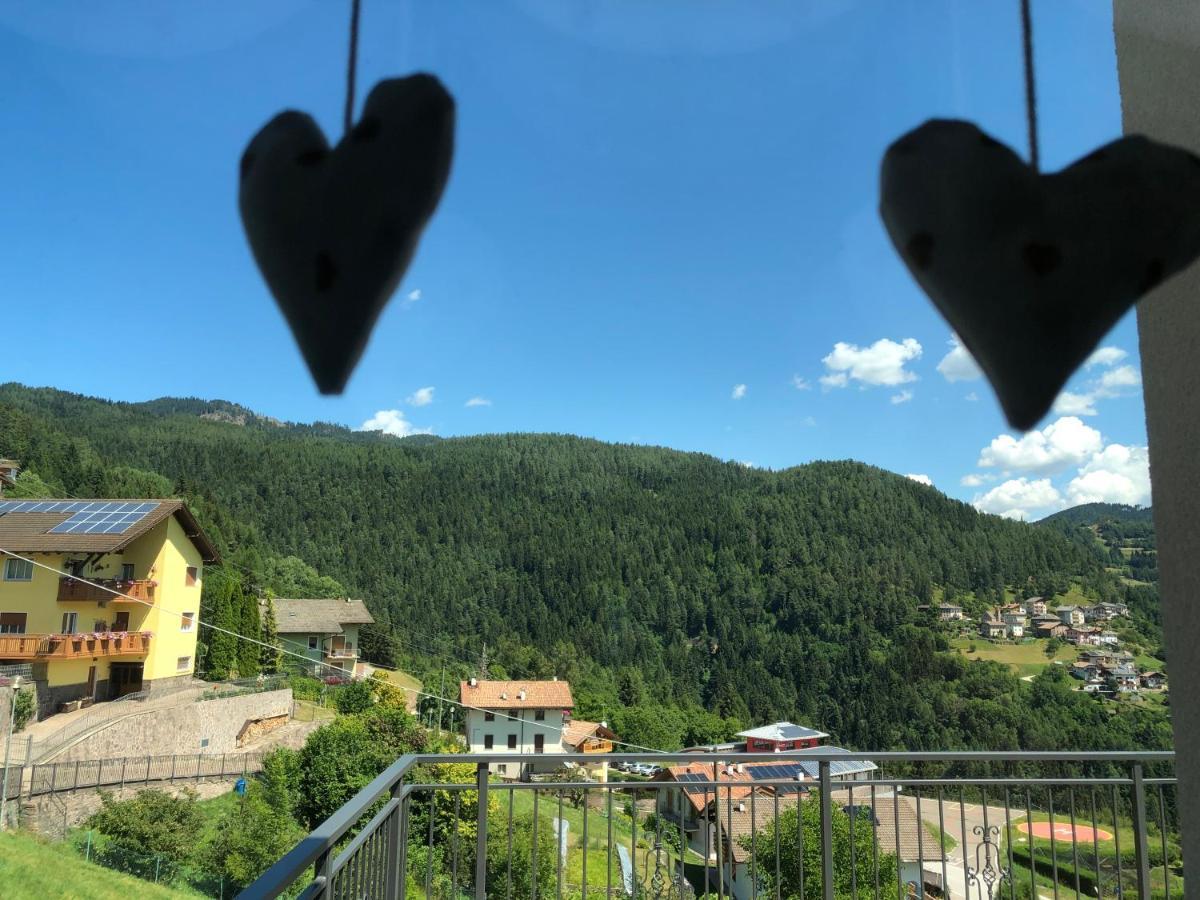 B And B Nonna Rosa Vista Lagorai Capriana Bagian luar foto